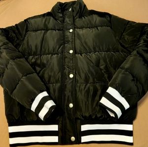 Women's Black Puffer Coat